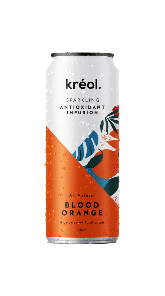 Kreol - Antioxidant Sparkling Blood Orange 330ml x 12