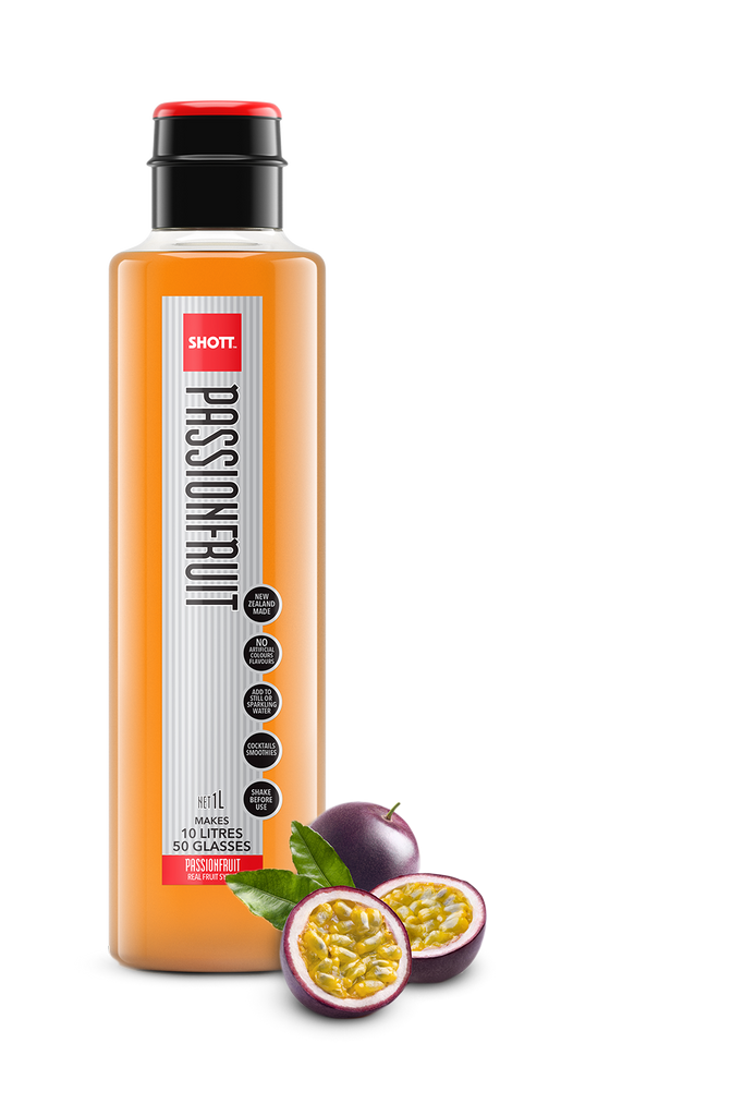 SHOTT - Passionfruit Syrup x 1L