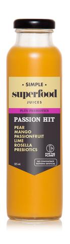 Simple Superfood Juice - Passionfruit Hit  325ml x 12